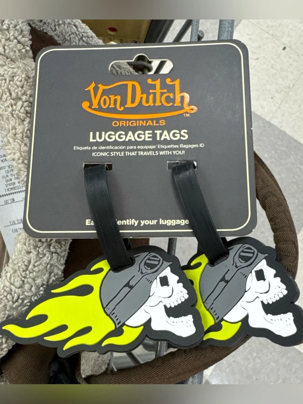 Set of “Von Dutch” Luggage Tags